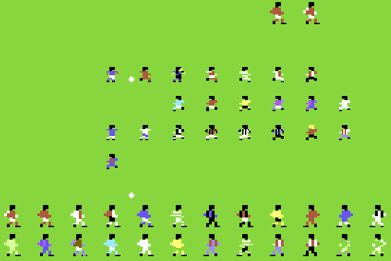 New Football Game Design Concept (Commodore 64)
